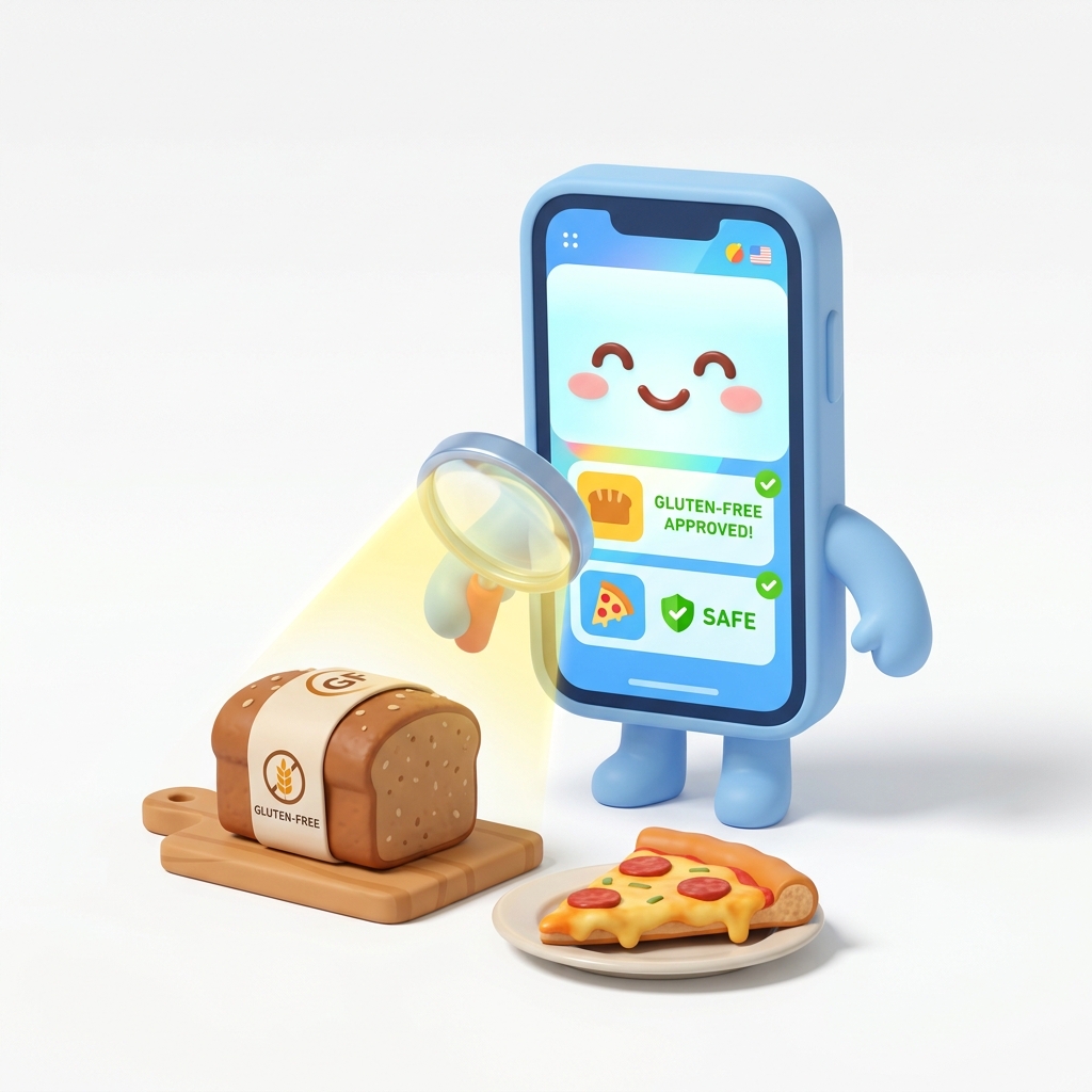 Gluty 3D Mascot